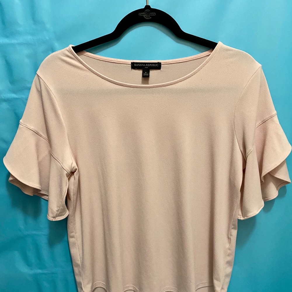 Blush Banana Republic Blouse